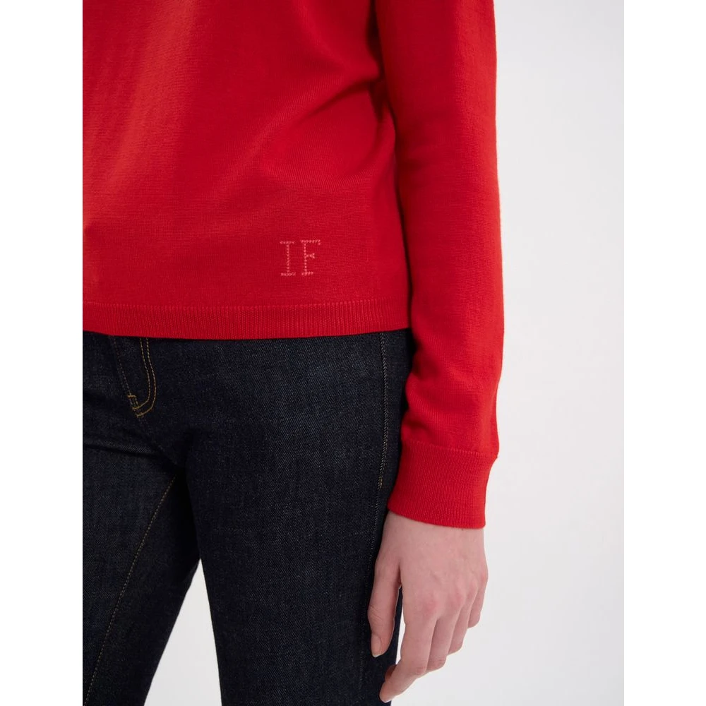 Ines De La Fressange Paris Angela Sweater Red Dames