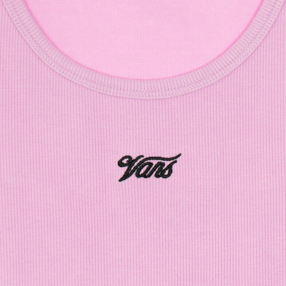 Vans Orchidee Crew Neck Tank Top Pink Dames