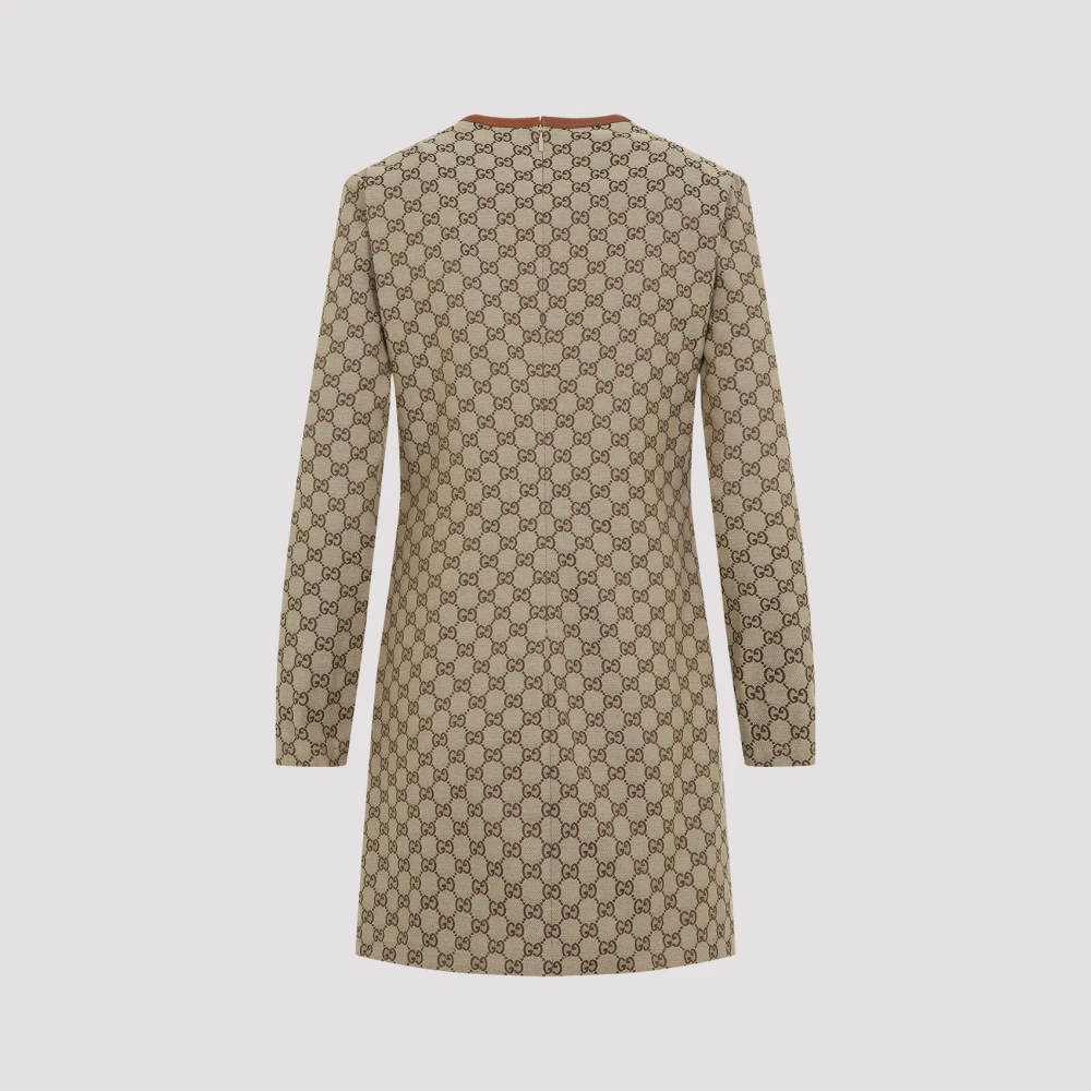 Gucci Canvas Mini-jurk Brown Dames