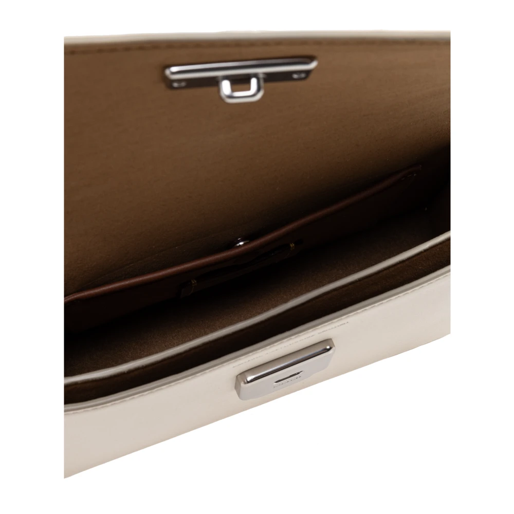 Coach Schoudertas Juno Beige Dames