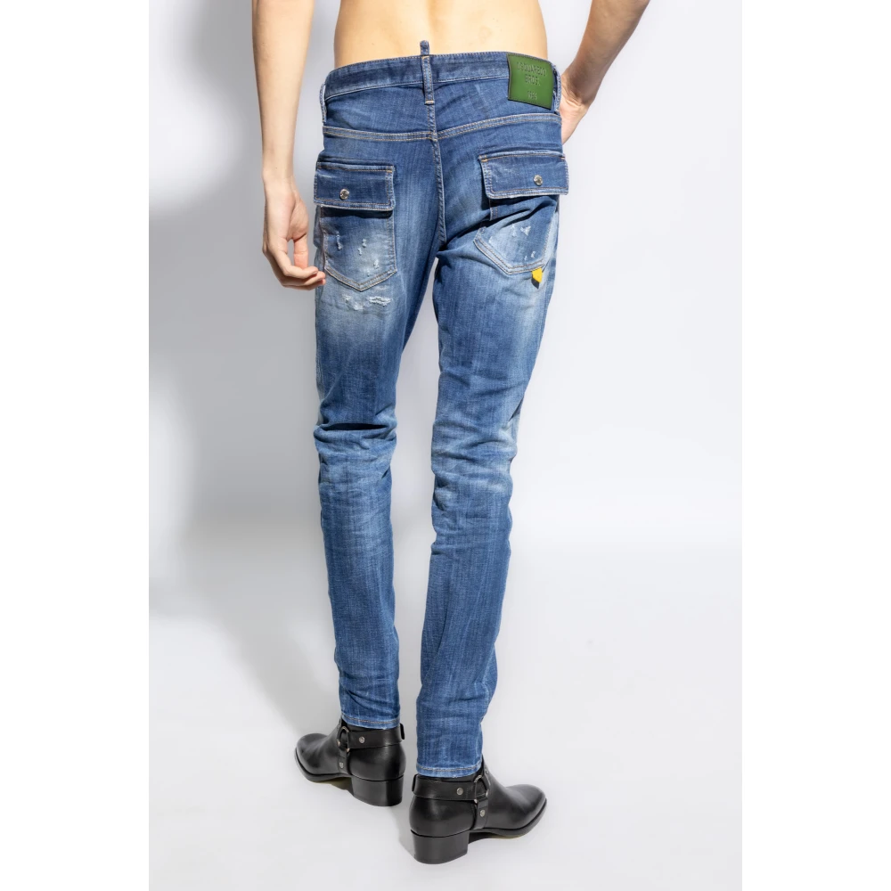 Dsquared2 Cool Guy Jeans Blue Heren