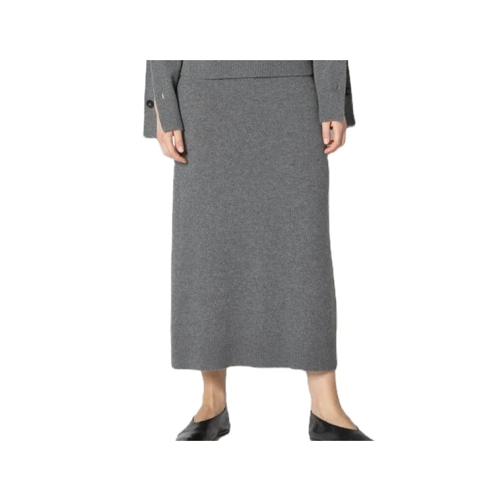 Sminfinity Midi Skirts Gray Dames