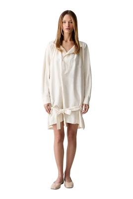 Oversized Blouse Dress