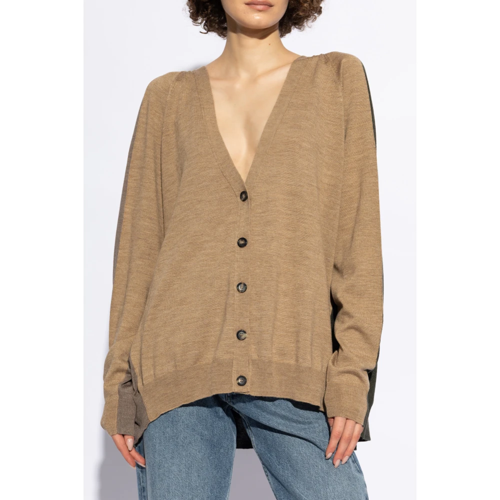 Moschino Vest met dubbele mouwen Beige Dames