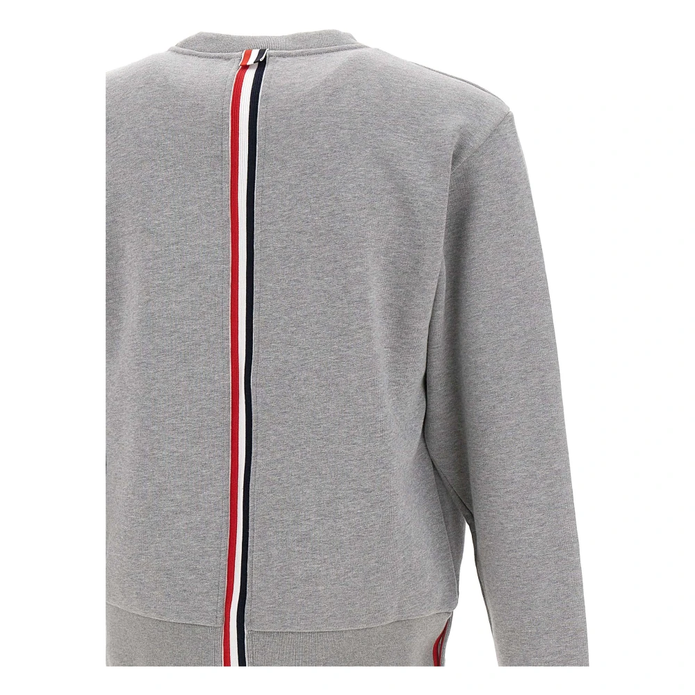 Thom Browne Grijze Katoenen Heren Sweatshirt Gray Heren