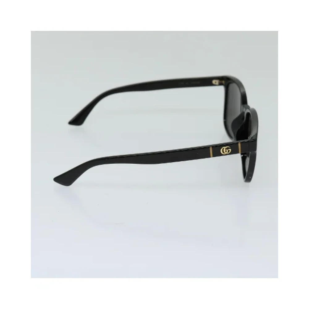 Gucci Vintage Pre-owned Plastic sunglasses Black Dames