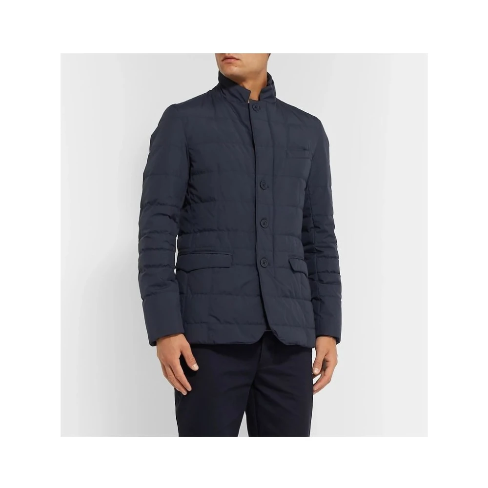 Herno Winddichte Ademendende Blazer Laminar Gore-Tex Blue Heren