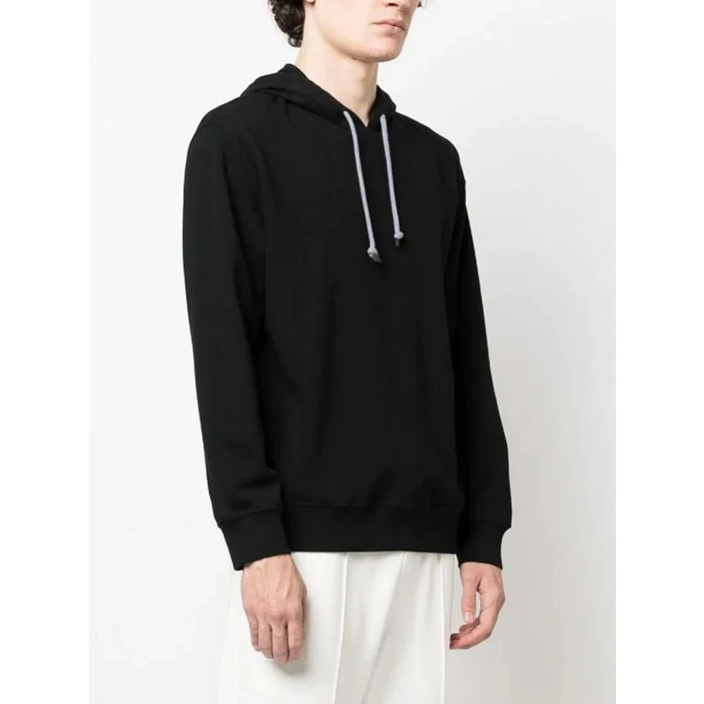 BRUNELLO CUCINELLI Zwarte Sweater Travelwear Stijl Black Heren