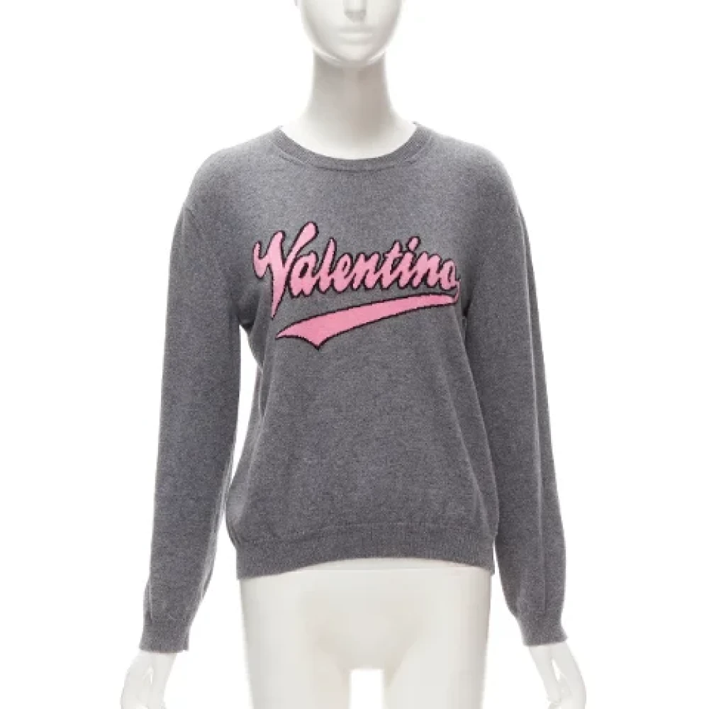 Valentino Vintage Pre-owned Wool tops Pink Dames