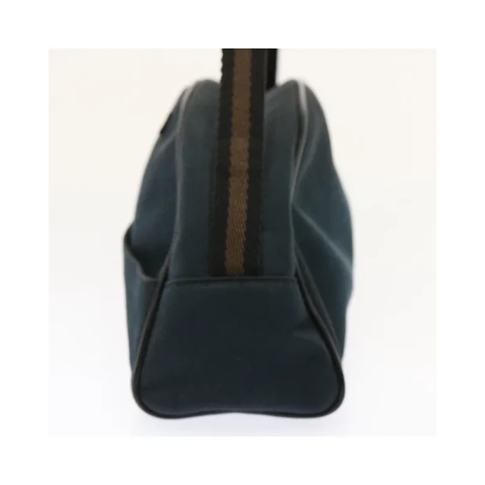 Gucci Vintage Pre-owned Canvas gucci-bags Blue Dames