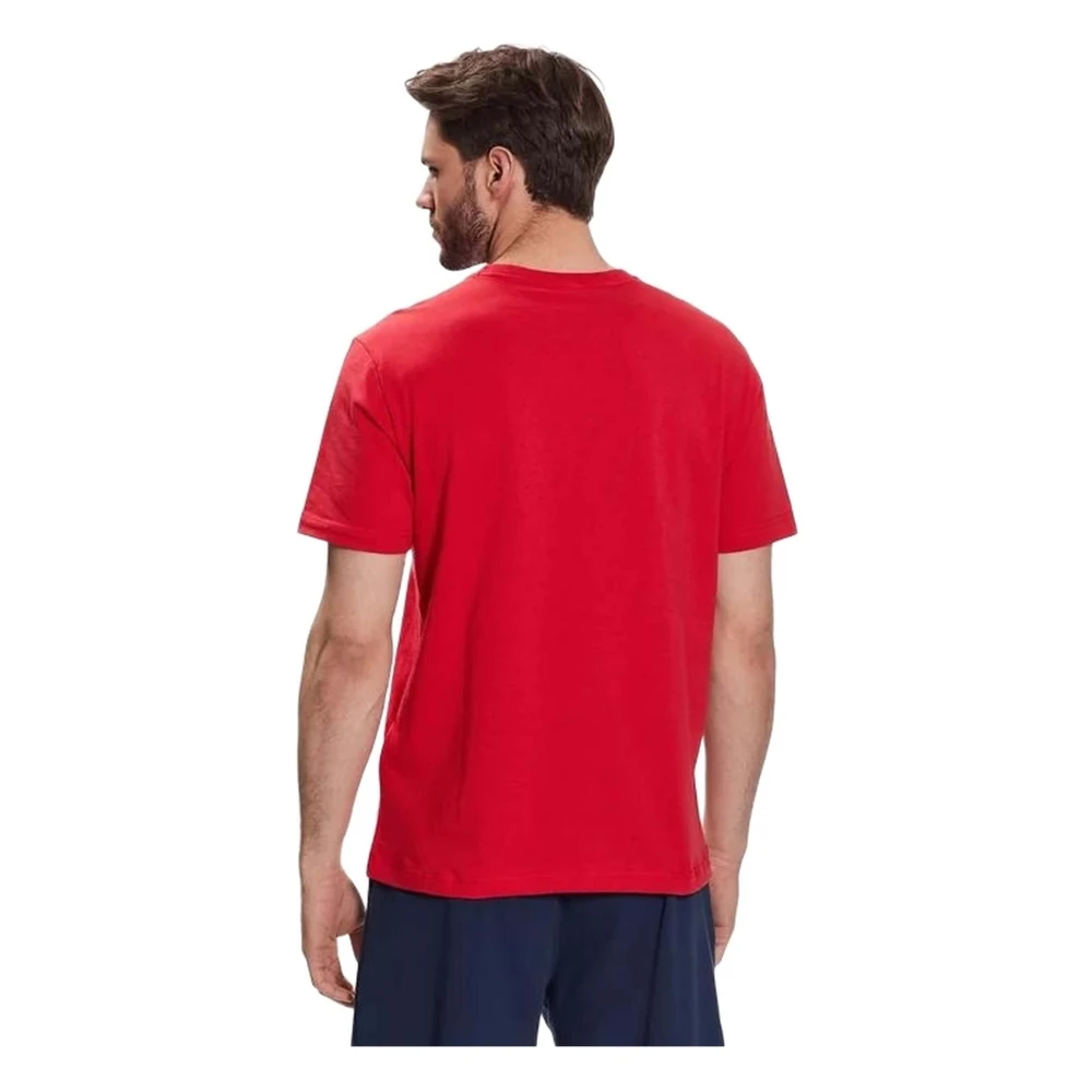 Champion T-shirt Red Heren