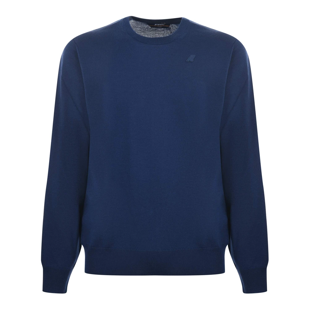 Maglia Kway uomo blu melange Sebastien Merino - Immagine 4