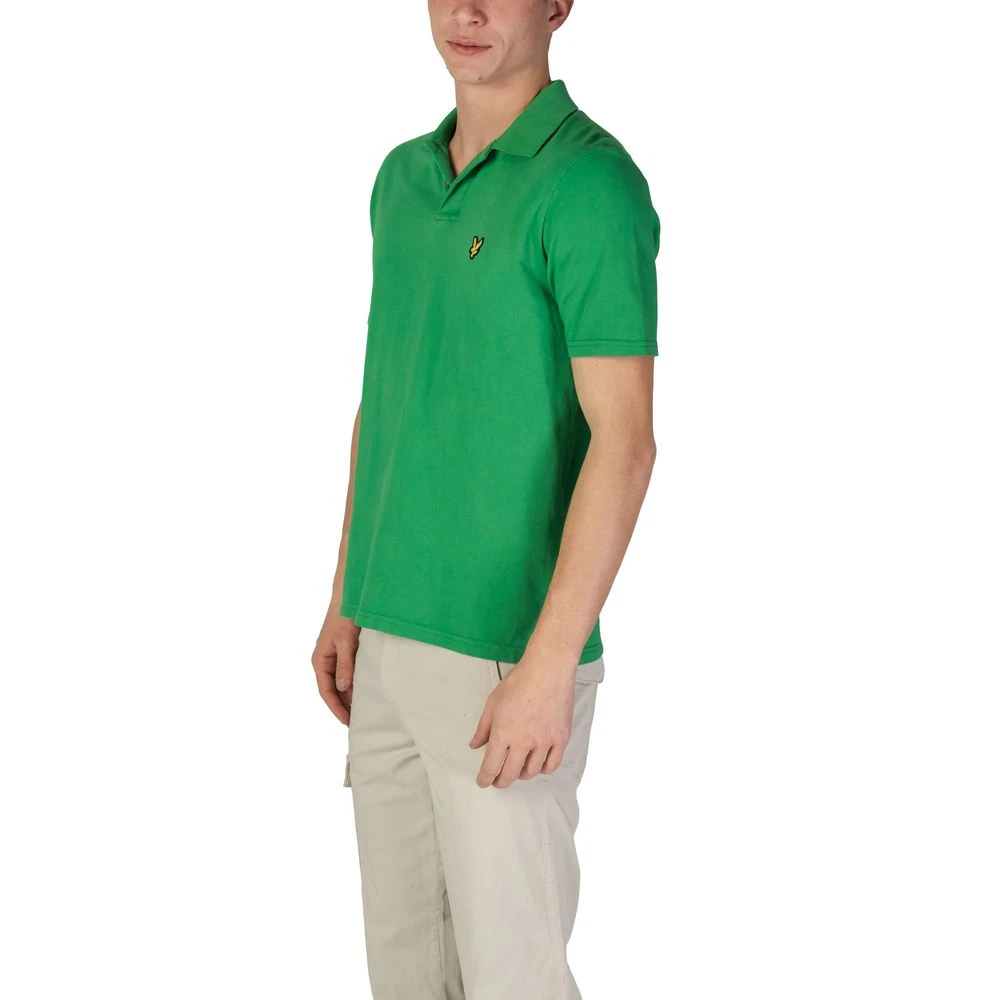 Lyle & Scott Groen Katoenen Poloshirt Herfst Winter Green Heren