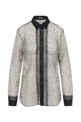 Flock Polka Dot Shirt