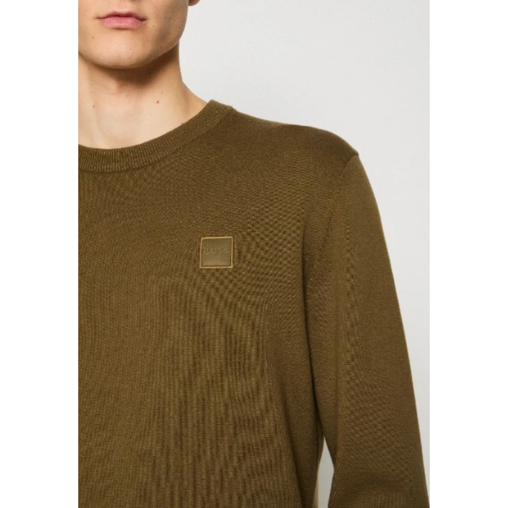 Hugo Boss Heren Trui Kanovano Green Heren