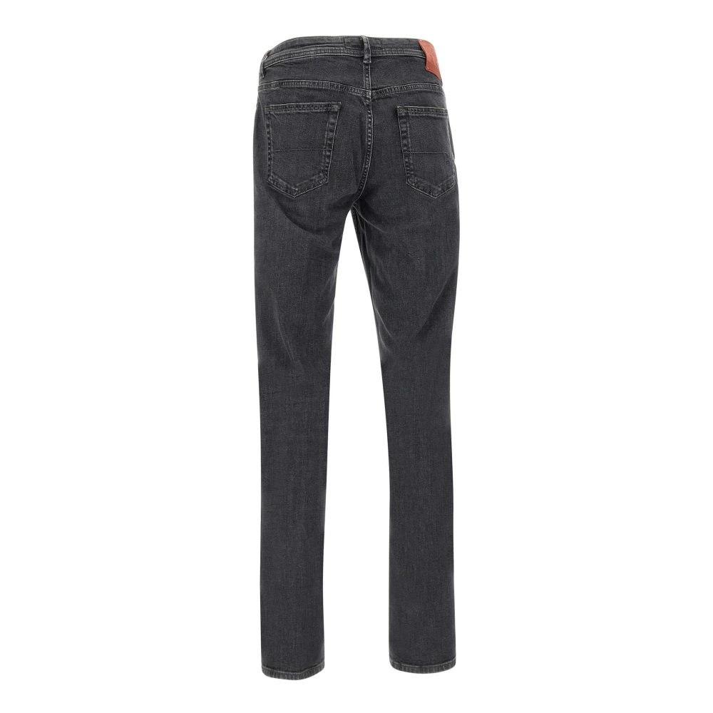 Re-Hash Zwarte Denim Jeans Black Heren