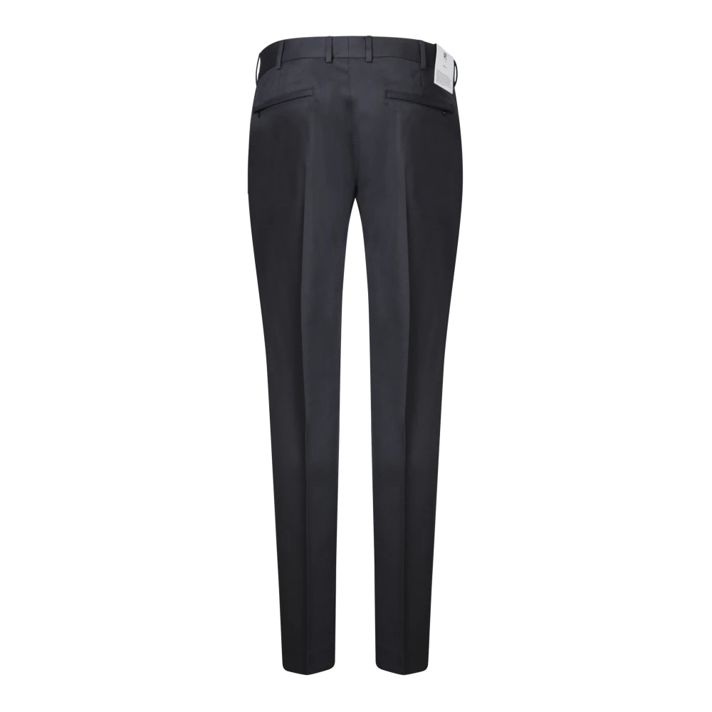 PT Torino Slimme Stretch Stoffen Broek Elegant Ontwerp Blue Heren