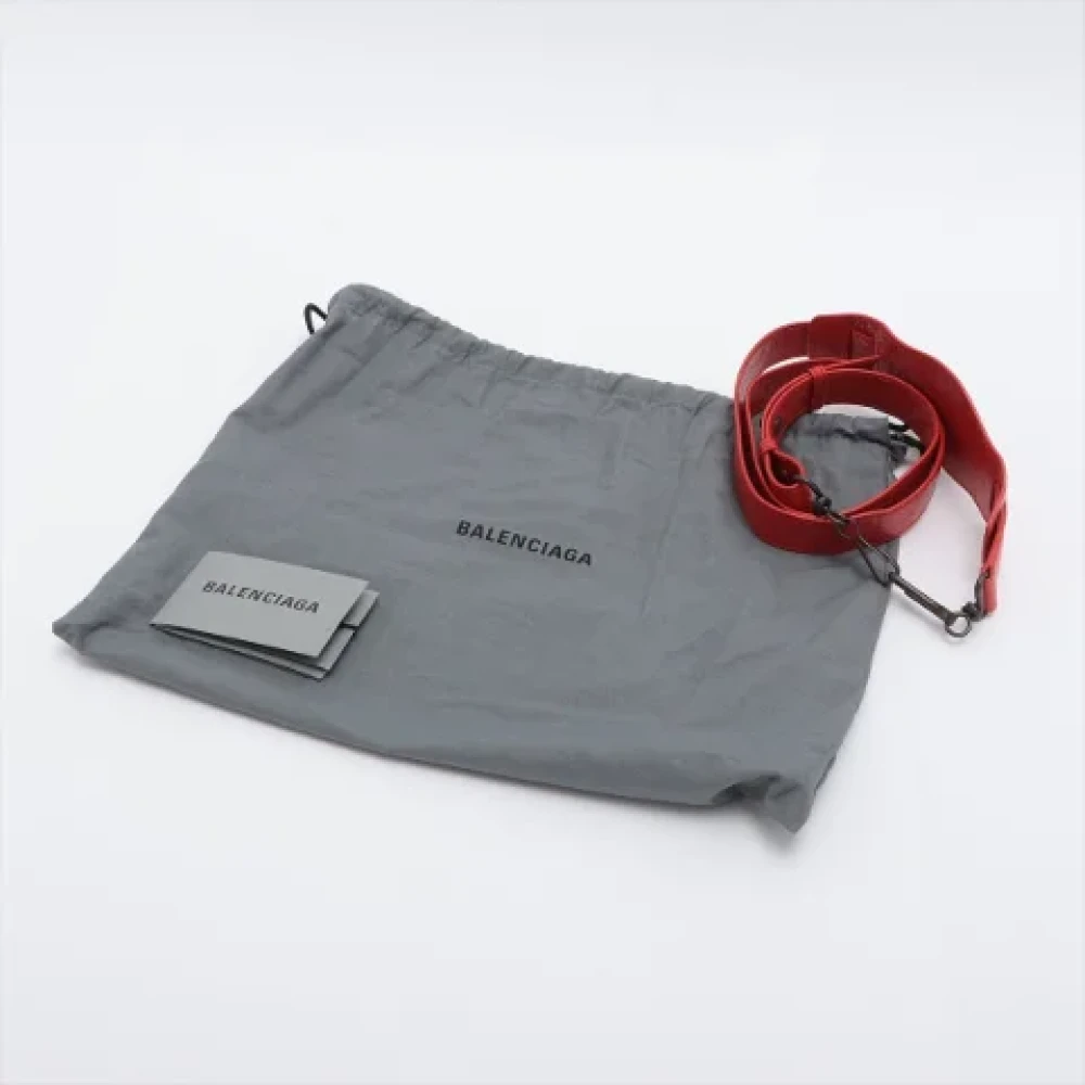 Balenciaga Vintage Pre-owned Leather handbags Red Dames