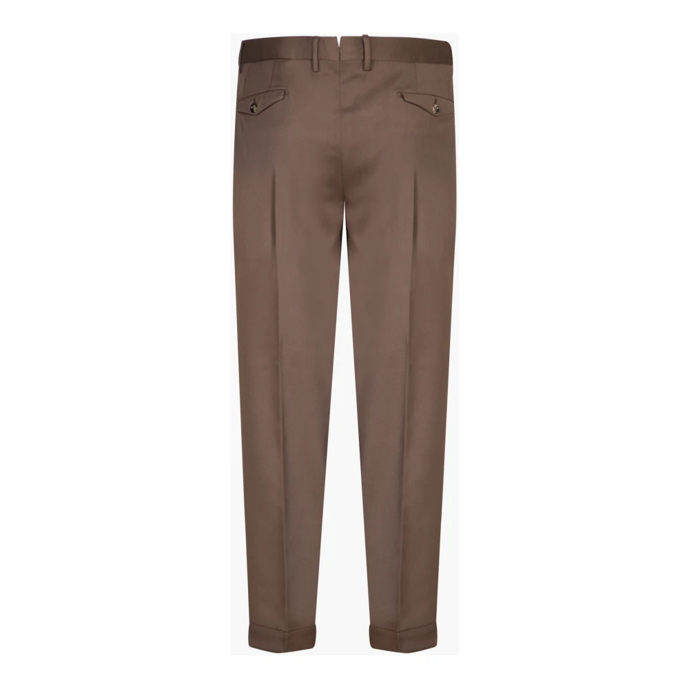 Dell'oglio Bruine broek voor mannen Aw24 Brown Heren