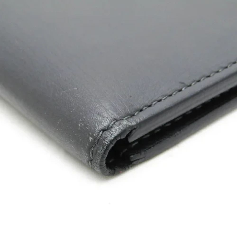 Louis Vuitton Vintage Pre-owned Leather wallets Black Heren