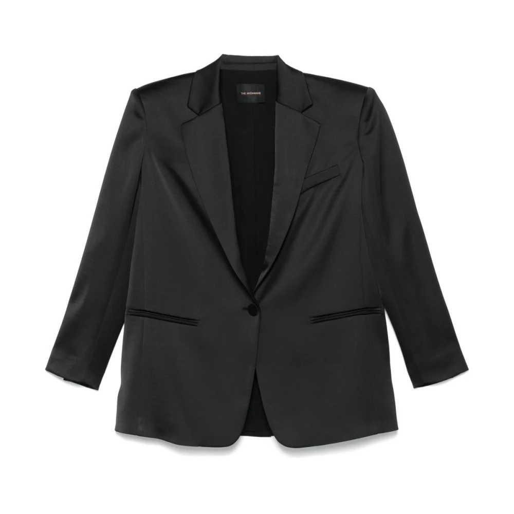 Andamane Zwarte jassen voor een stijlvolle look Black Dames