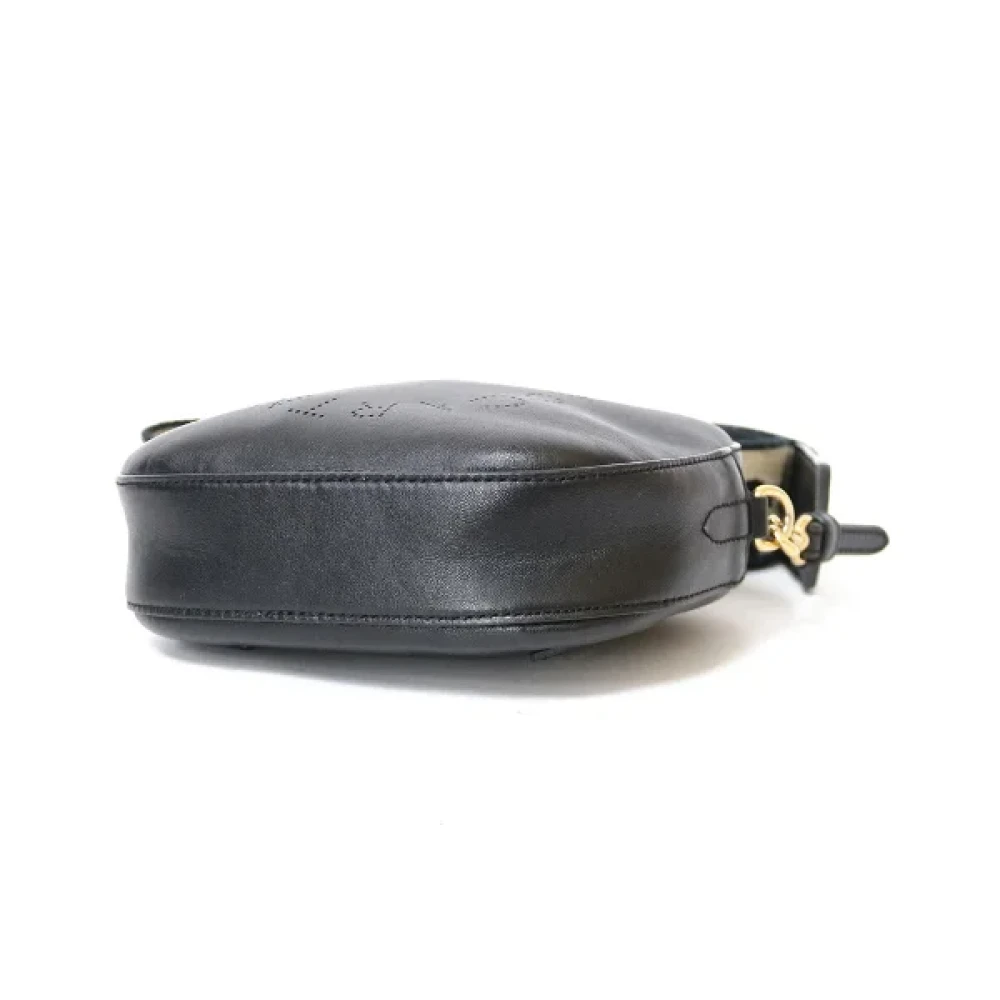 Stella McCartney Pre-owned Leather shoulder-bags Black Dames