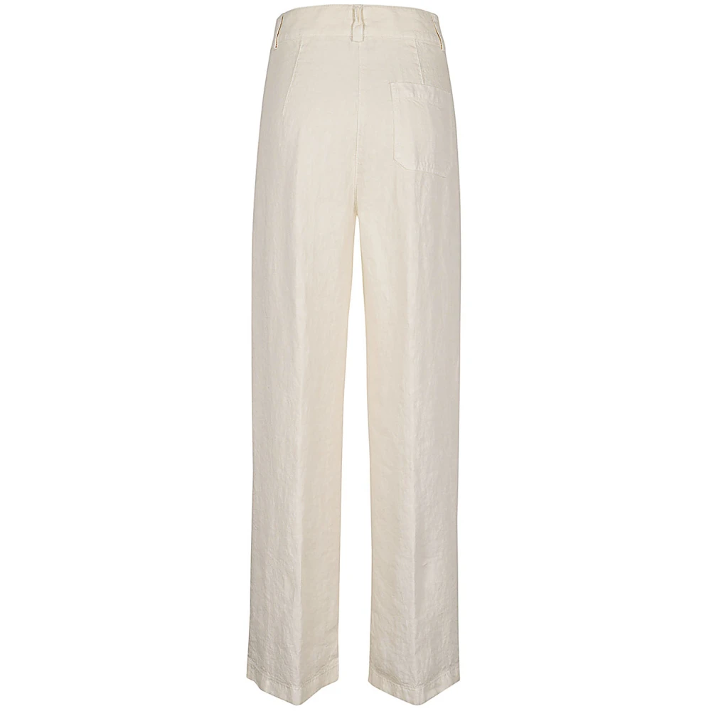 Aspesi Wide Trousers Beige Dames