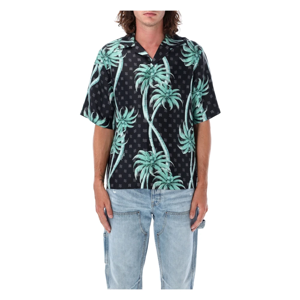 Amiri Palm Bowling Shirt Multicolor Heren