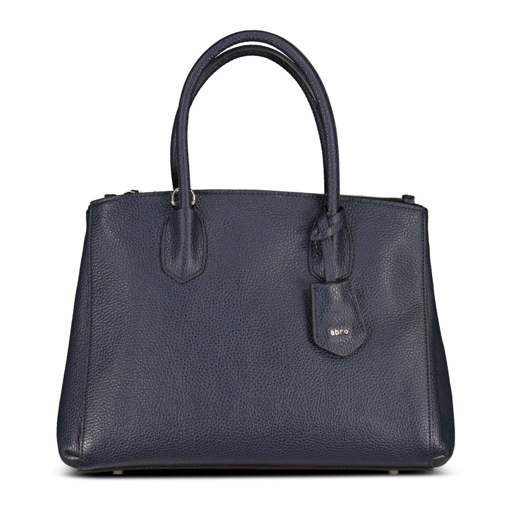 Abro Crossbody bags Business Shopper Busy aus Leder 48104164098394 in blauw