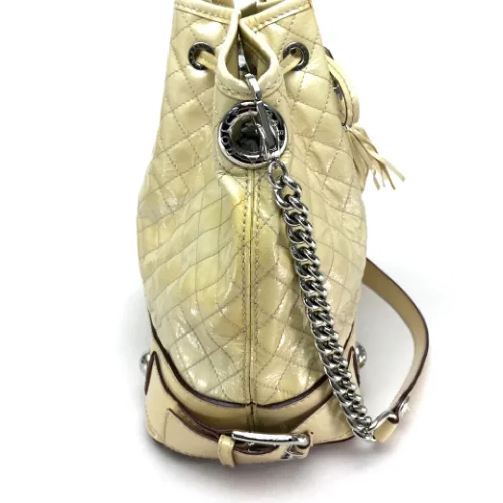 Dolce & Gabbana Pre-owned Leather shoulder-bags Beige Dames