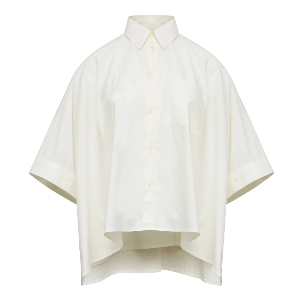Mm6 Maison Margiela Women's White Shirts - Shirts - Xs - Blouses & Shirts