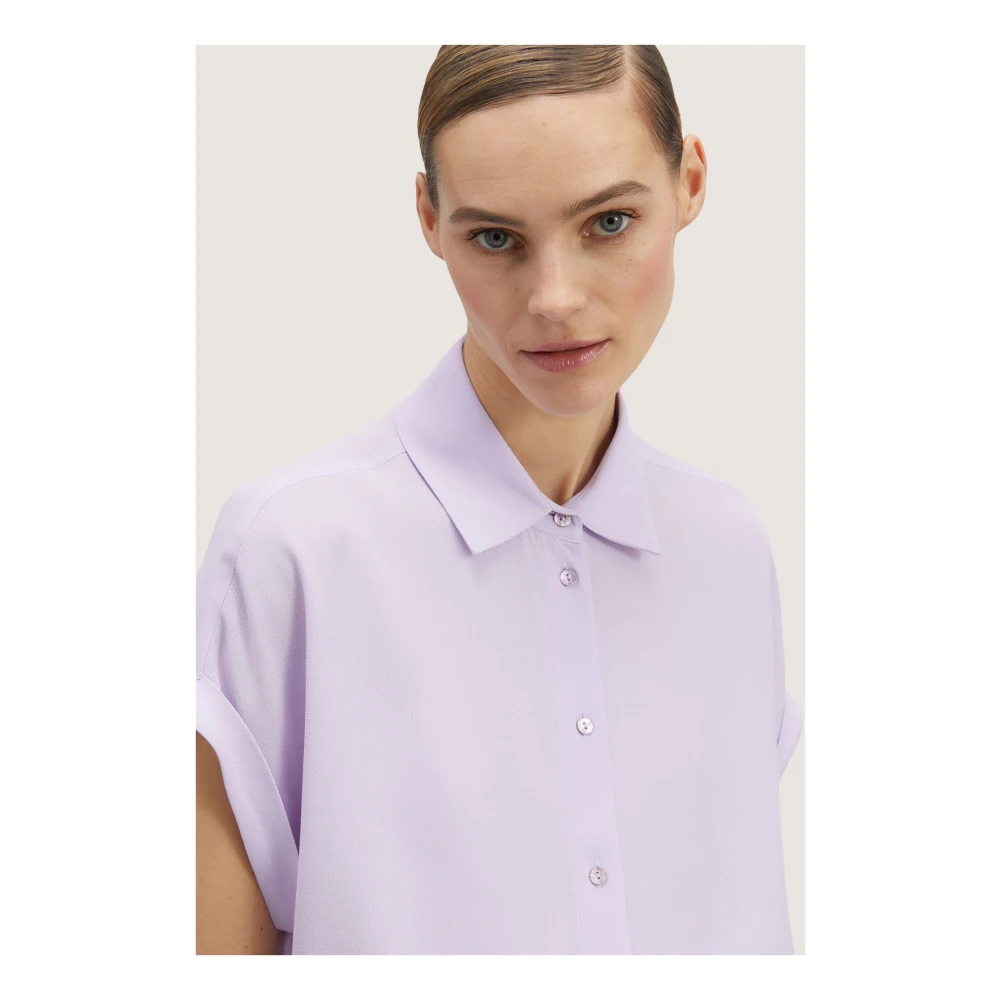 Motivi Blouse met Kimono-mouwen Purple Dames