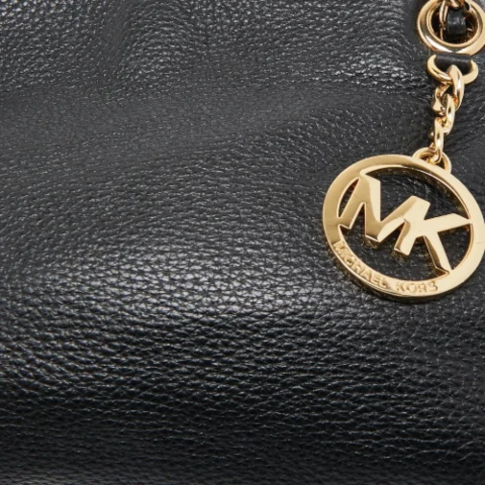 Michael Kors Pre-owned Leather shoulder-bags Black Dames