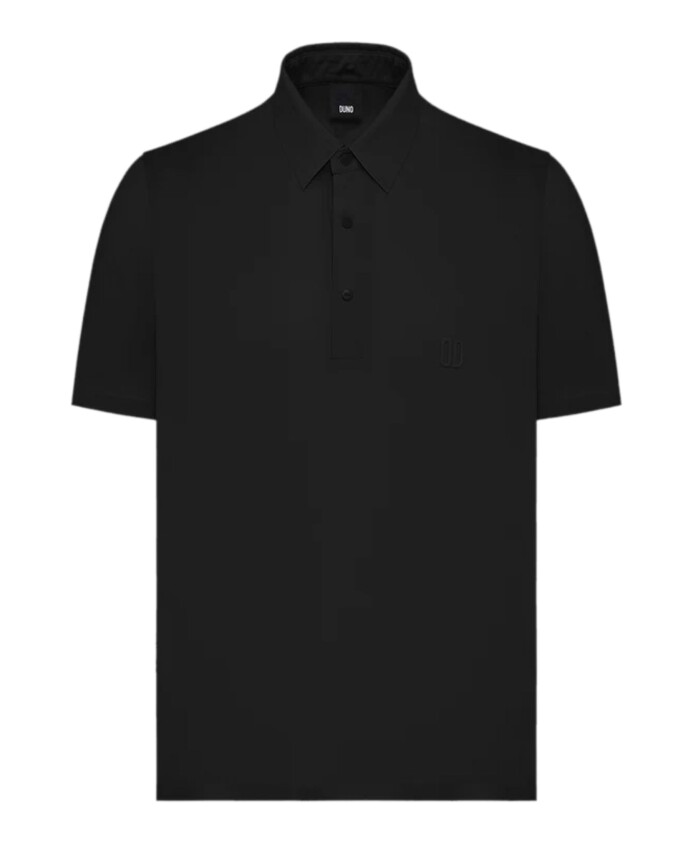 black-polo-t-shirt-lightweight-stretch