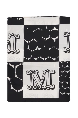 Sidenscarf med All Over Print