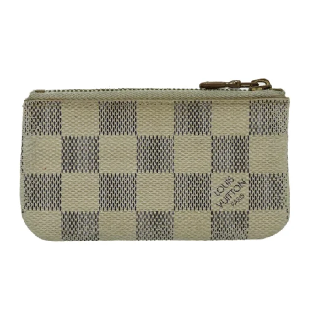 Louis Vuitton Vintage Pre-owned Canvas wallets White Dames