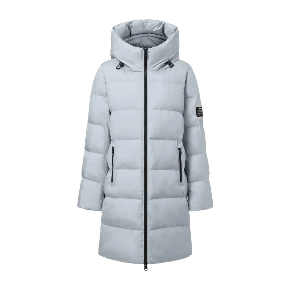 Ecoalf Waterafstotende Hoodie Jas White Dames