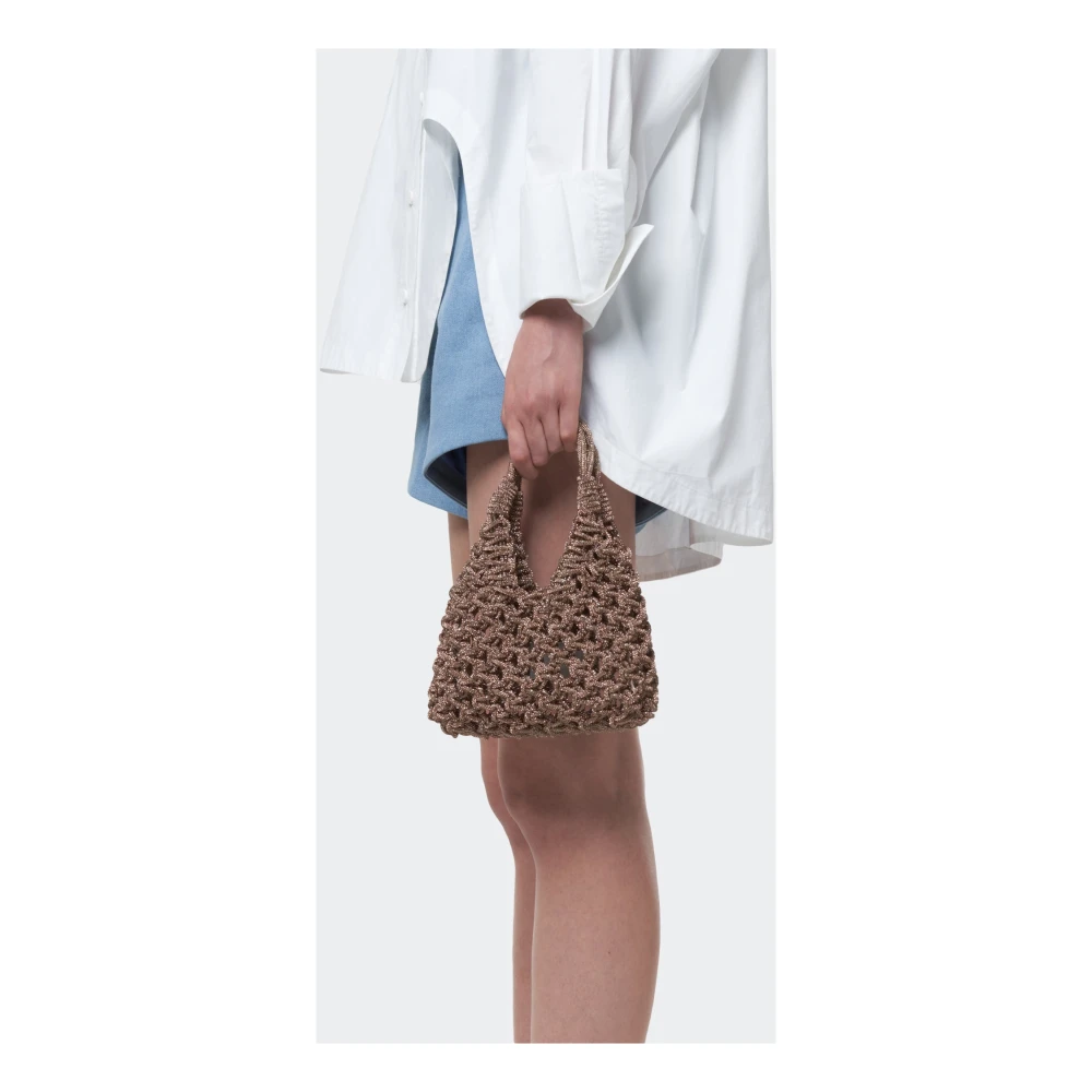 Hibourama Handgemaakte Vannifique Tas Modern en Elegant Brown Dames
