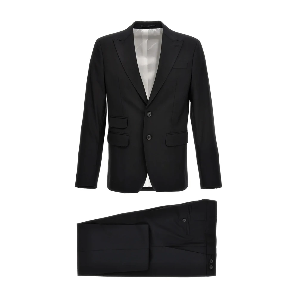 Suits > Suit Sets > Single Breasted Suits - - Dsquared2 - Modalova