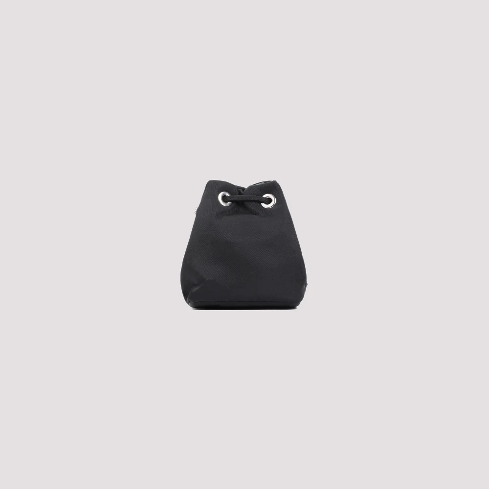 Prada Zwarte Kristal Emmer Tas Black Dames