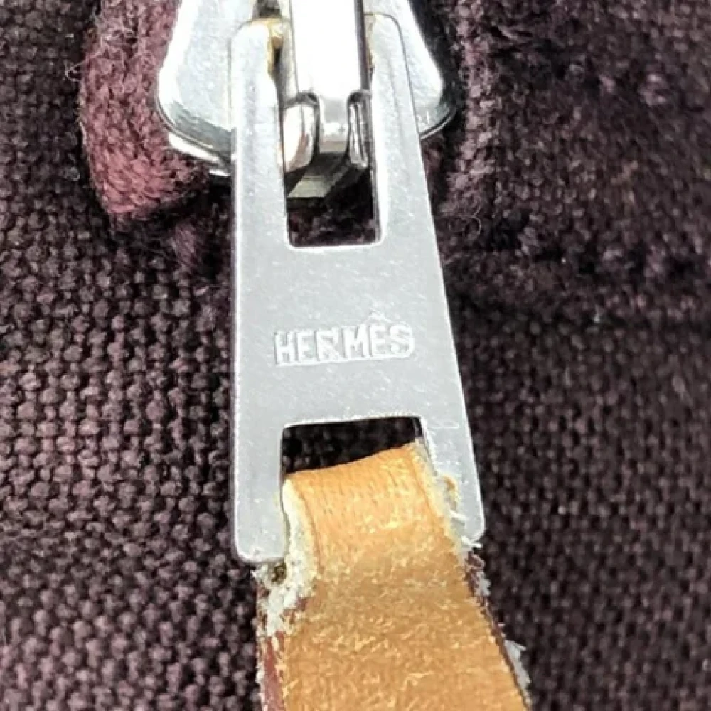 Hermès Vintage Pre-owned Leather handbags Brown Dames