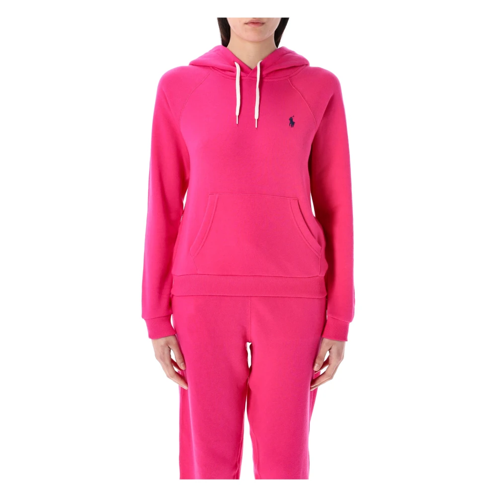 Ralph Lauren Klassisk Hoodie Pink, Dam