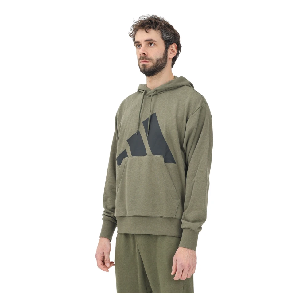 Adidas Groene hoodie Essentials Big Logo Green Heren