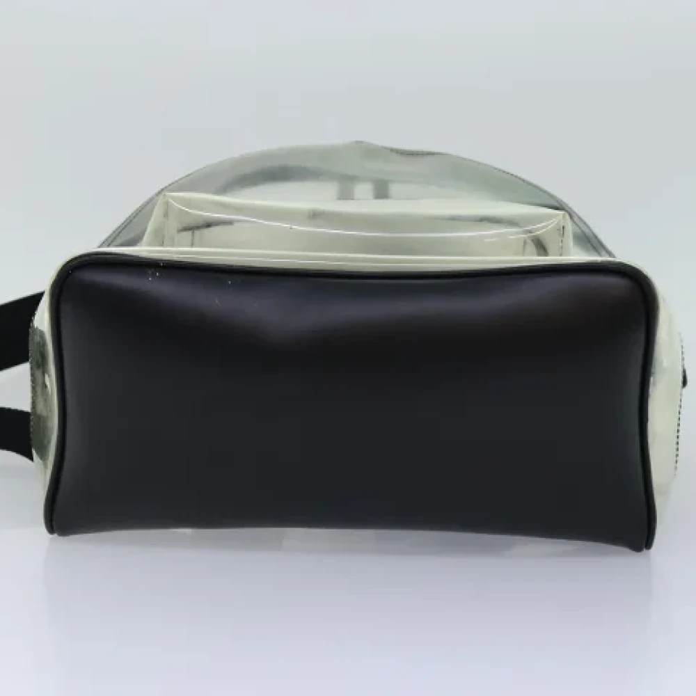 Bally Pre-owned Vinyl backpacks Black Dames