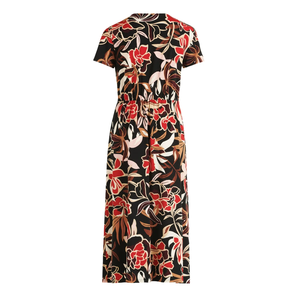 Betty Barclay Korte Mouw Jersey Jurk Multicolor Dames