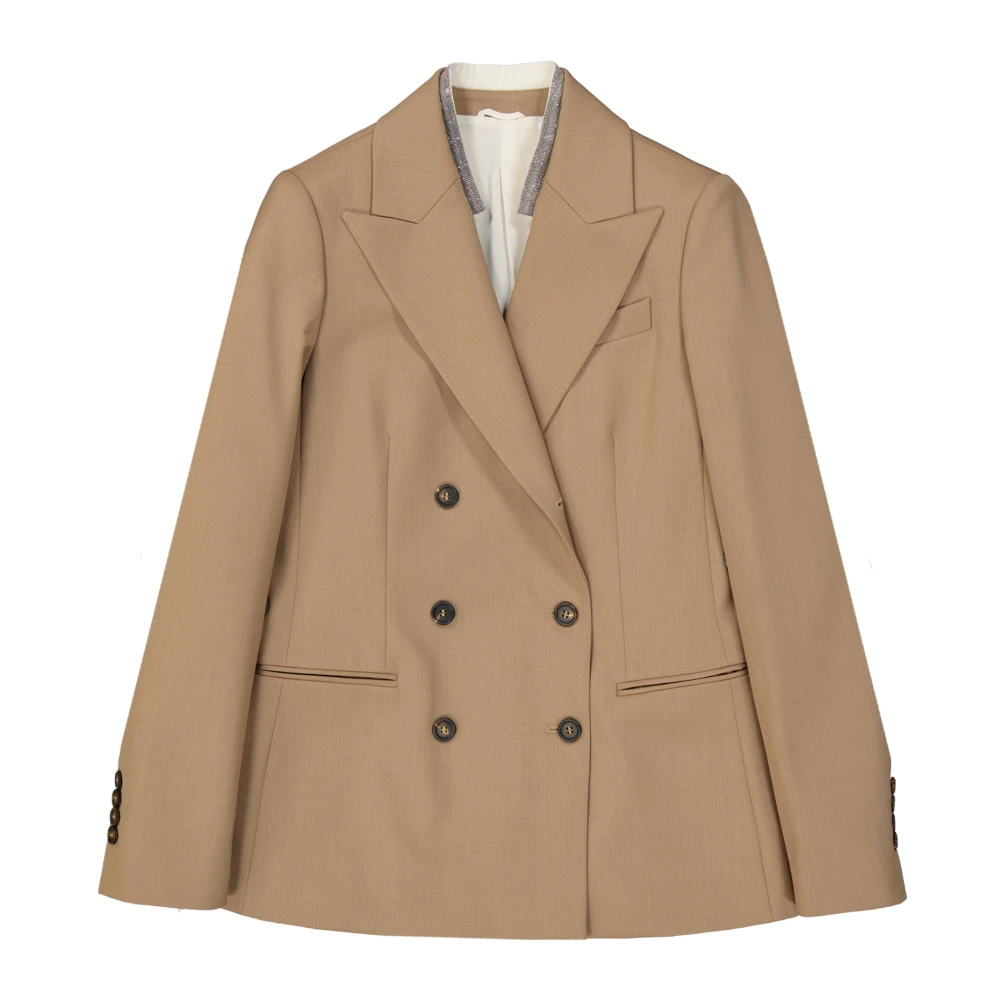 Jackets > Blazers - - Brunello Cucinelli - Modalova