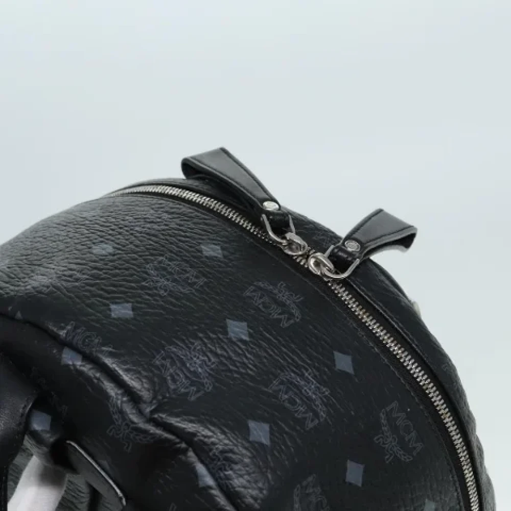 MCM Pre-owned Leather backpacks Black Dames