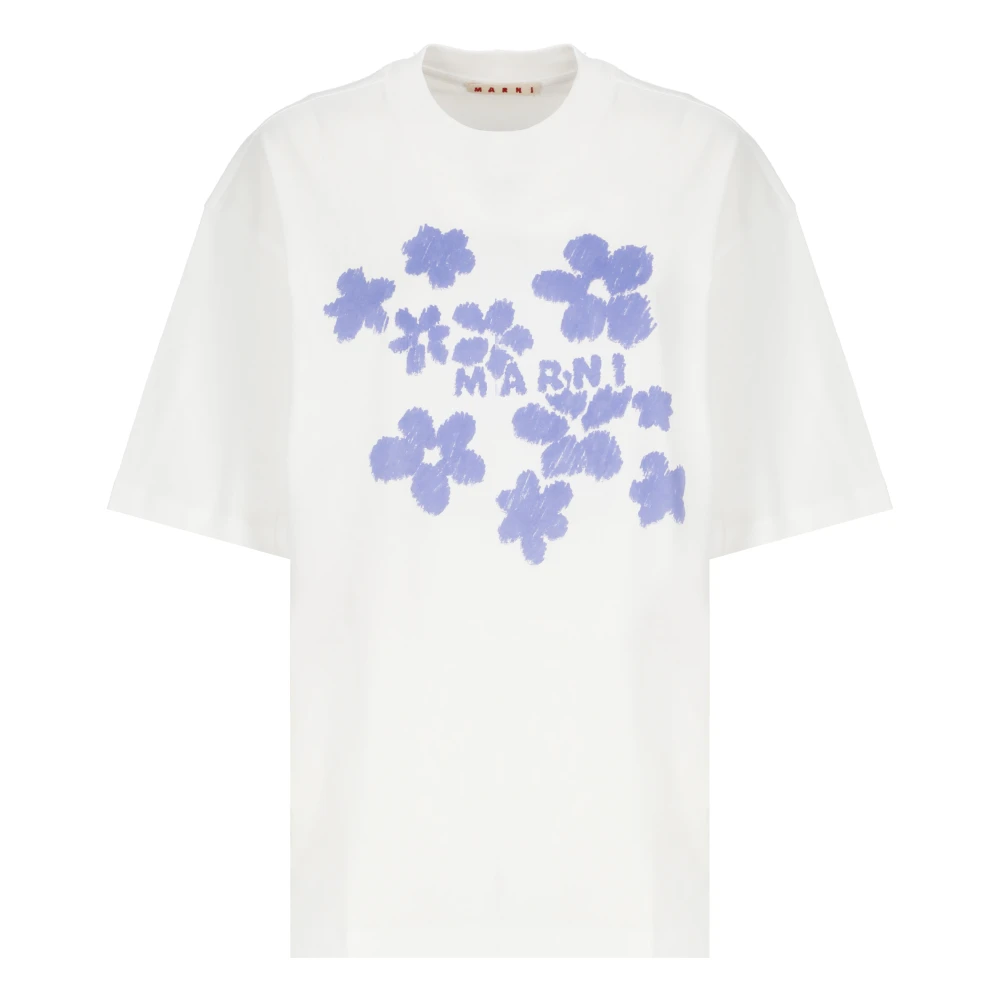 Marni - Tops > T-Shirts - White - Marni - Modalova