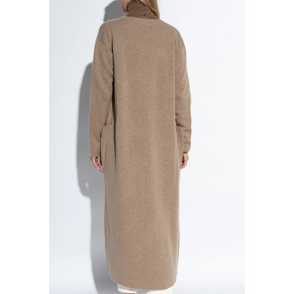 Max Mara Lange cardigan Gestro Beige Dames