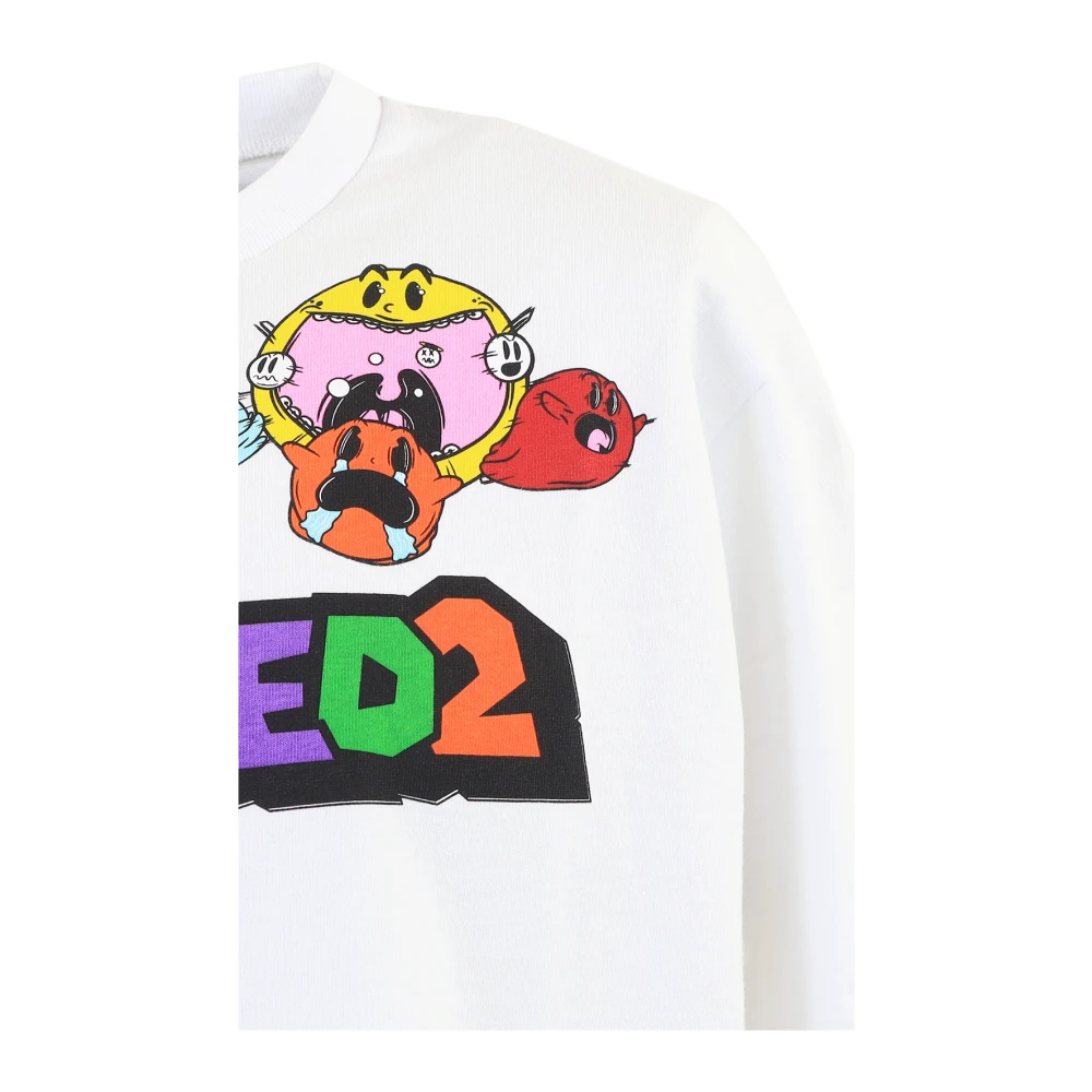 Dsquared2 T-Shirt White Heren